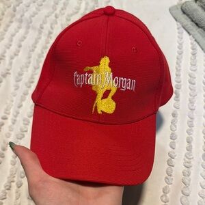 Captain Morgan Red Baseball Cap